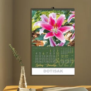 Veliki zidni kalendar - Cvijece