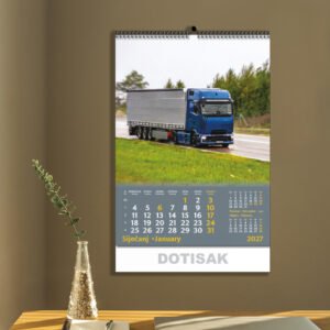 Veliki zidni kalendar - Kamioni
