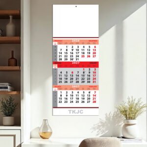 Trodijelni zidni kalendar - TKJC