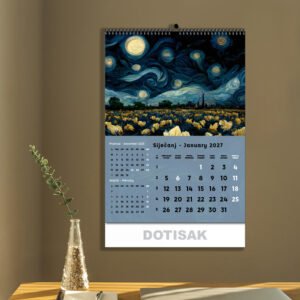 Veliki zidni kalendar - Zvjezdano nebo